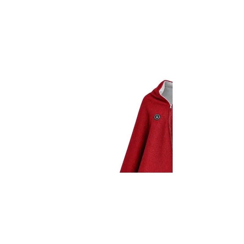 Warmora heated cape in red